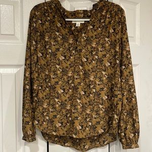 Treasure & Bond Long Sleeve Blouse